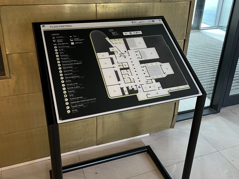 Dotykowy plan informacyjny  Dotykowy plan informacyjny