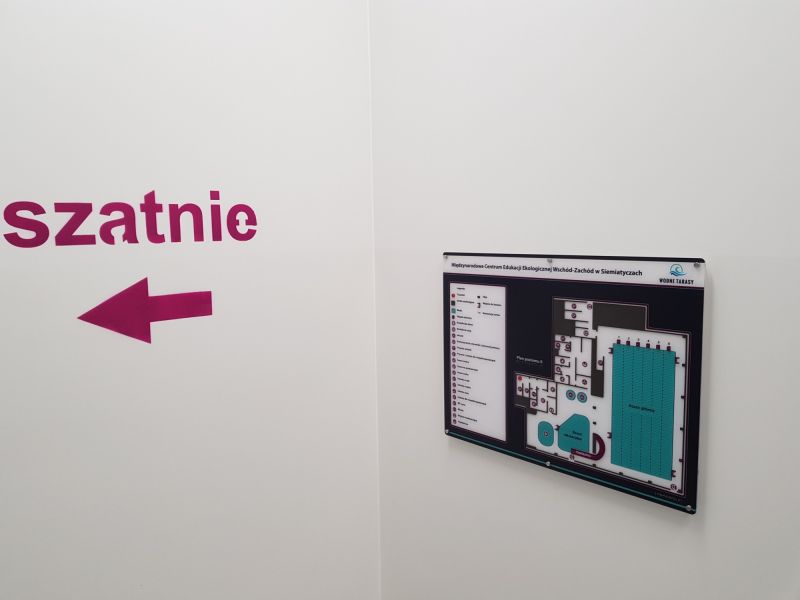 dotykowy plan informacyjny basenu  dotykowy plan informacyjny basenu