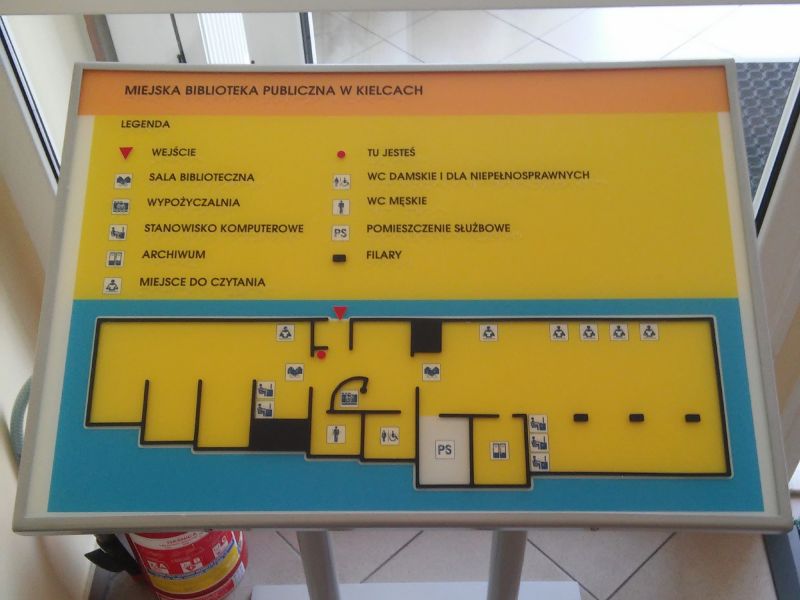 Dotykowy plan informacyjny Dotykowy plan informacyjny