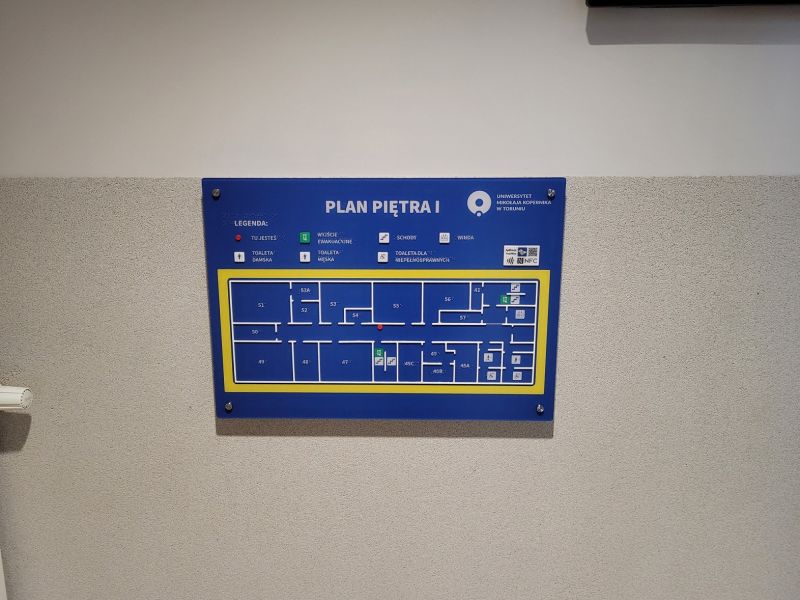 Dotykowy plan informacyjny  Dotykowy plan informacyjny