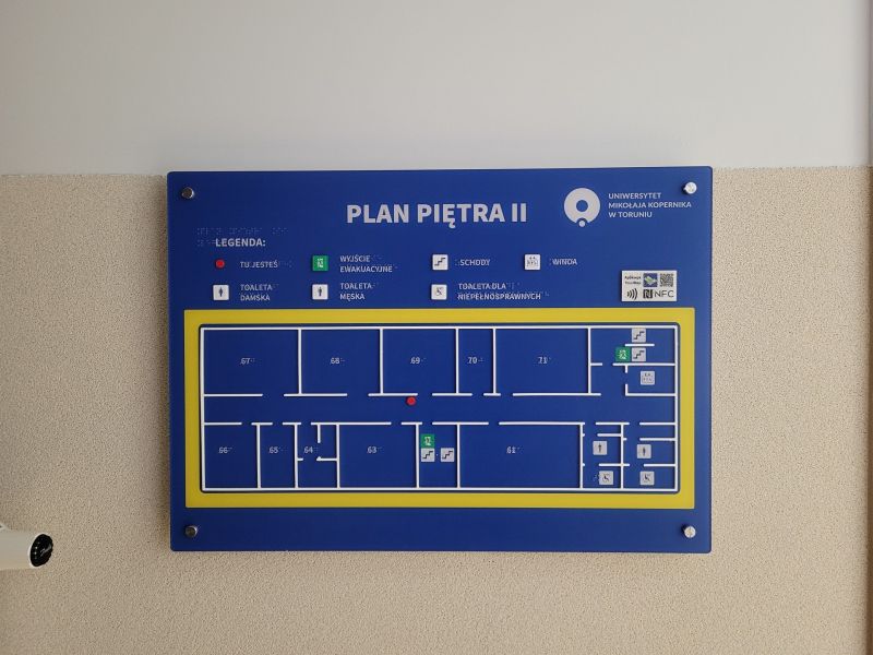 Dotykowy plan informacyjny  Dotykowy plan informacyjny