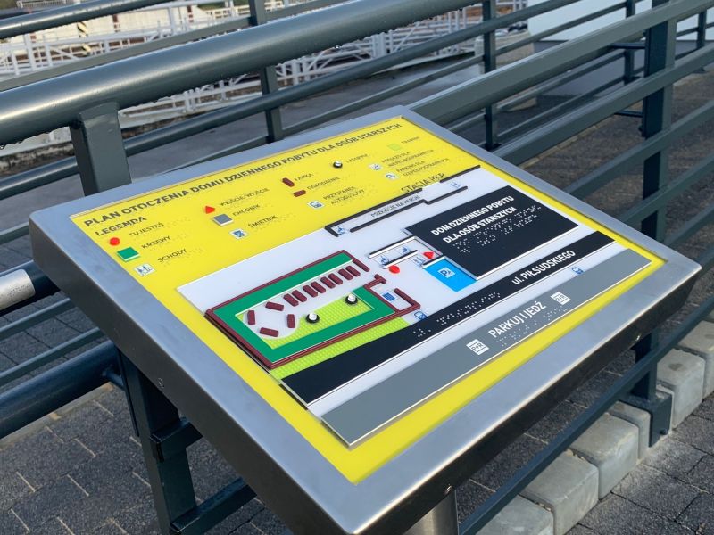 Plan budynku Domu Dziennego Pobytu dla Osób Starszych w Libiążu Plan budynku Domu Dziennego Pobytu dla Osób Starszych w Libiążu