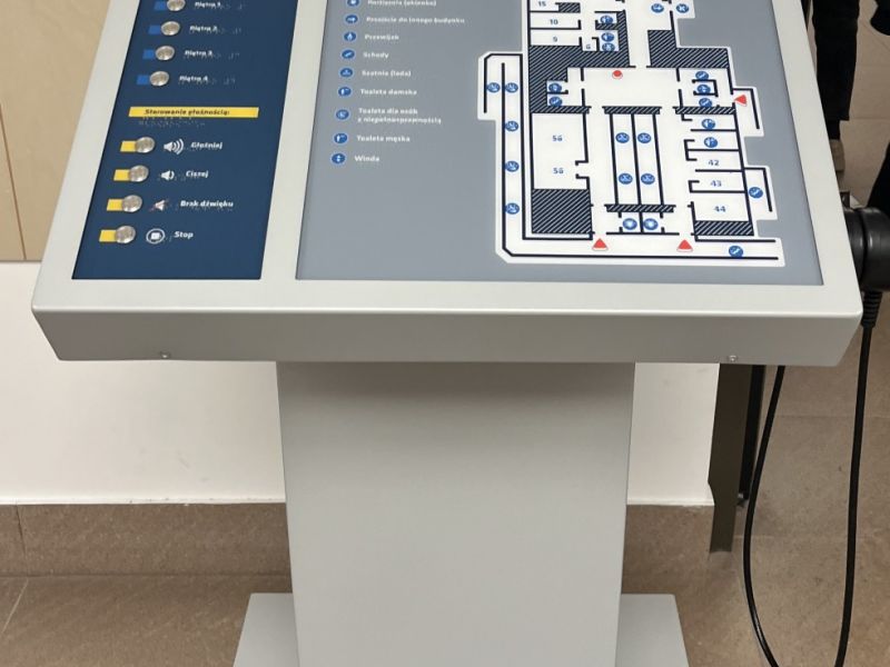 Udźwiękowiony plan Centrum Transferu Wiedzy KUL Udźwiękowiony plan Centrum Transferu Wiedzy KUL