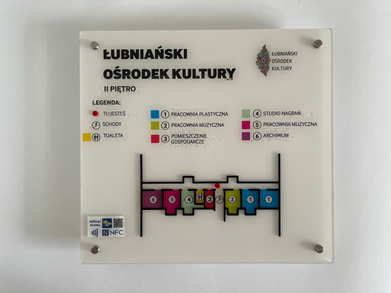 Dotykowy plan informacyjny  Dotykowy plan informacyjny