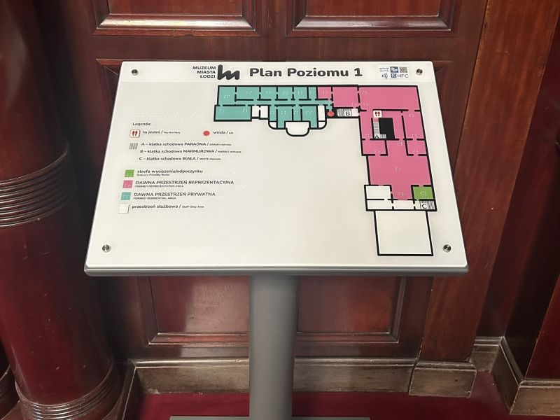 Tyflograficzny plan informacyjny  Tyflograficzny plan informacyjny