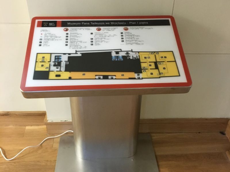 Dotykowy, udźwiękowiony plan informacyjny Dotykowy, udźwiękowiony plan informacyjny