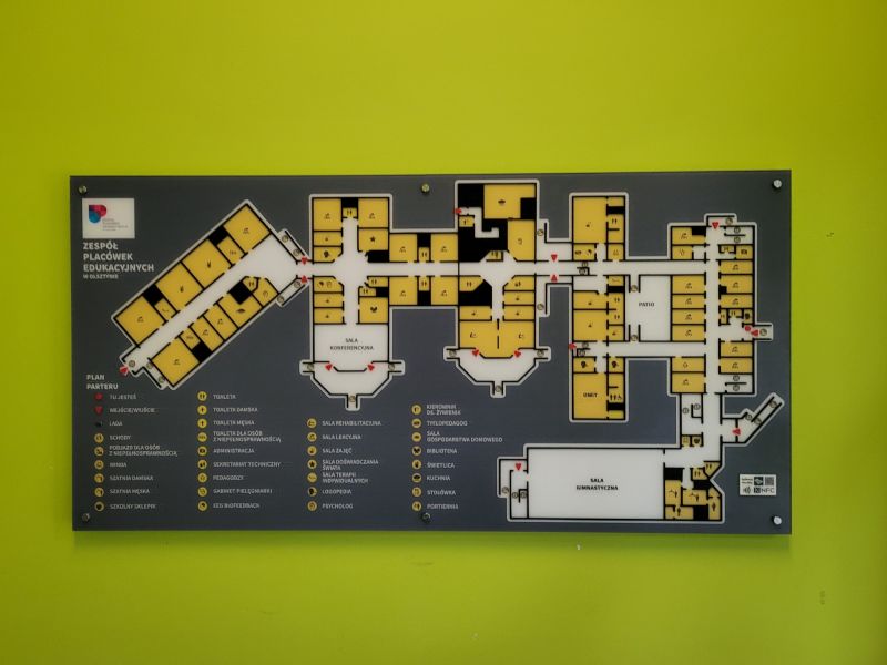 Dotykowy plan informacyjny Dotykowy plan informacyjny