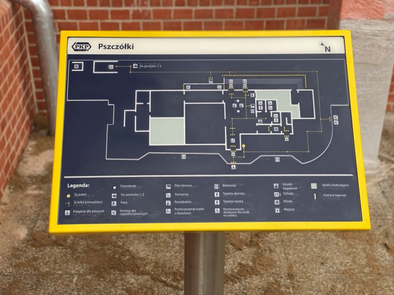 Dotykowy plan informacyjny  Dotykowy plan informacyjny