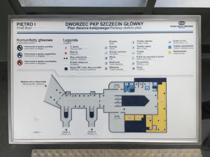 Dotykowy plan informacyjny Dotykowy plan informacyjny