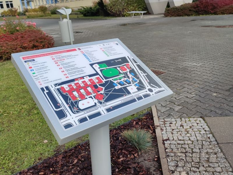 Dotykowy plan informacyjny Dotykowy plan informacyjny