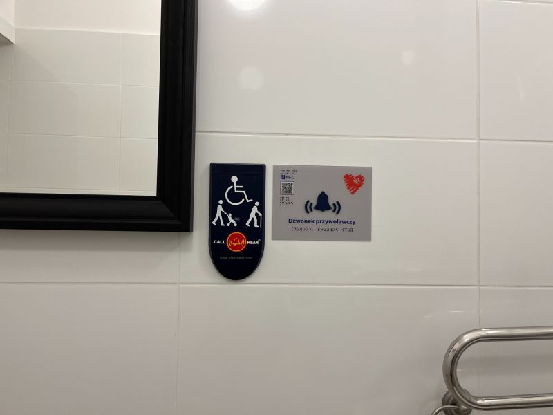 Przycisk dzwonka przywoławczego systemu Call-Hear Przycisk dzwonka przywoławczego systemu Call-Hear