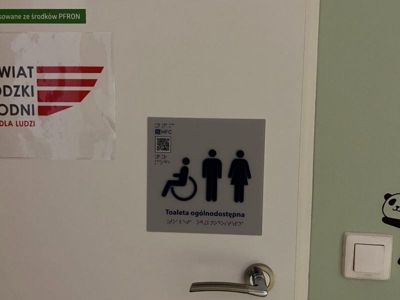 Tabliczka na drzwi z piktogramem Tabliczka na drzwi z piktogramem