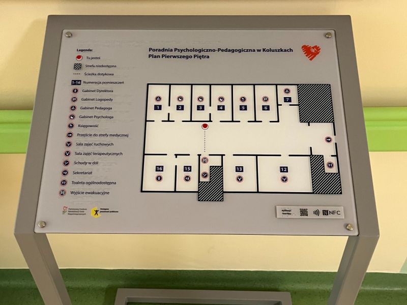 Dotykowy plan informacyjny  Dotykowy plan informacyjny