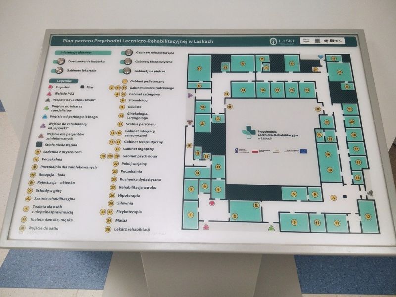 Udźwiękowiony plan tyflograficzny Udźwiękowiony plan tyflograficzny