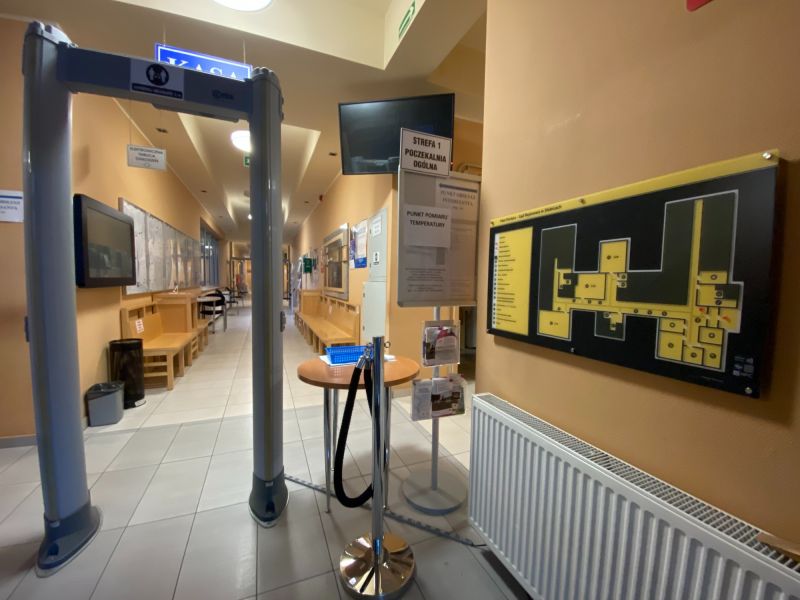 Dotykowe plan informacyjny ze znacznikami YorWay Beacon i z kodami NFC Dotykowe plan informacyjny ze znacznikami YorWay Beacon i z kodami NFC