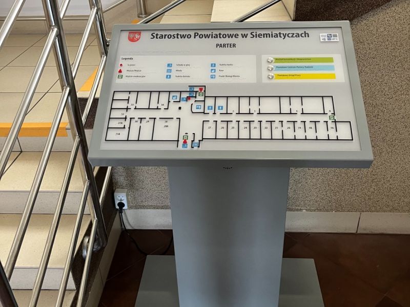 Udźwiękowiony, informacyjny plan tyflograficzny Udźwiękowiony, informacyjny plan tyflograficzny