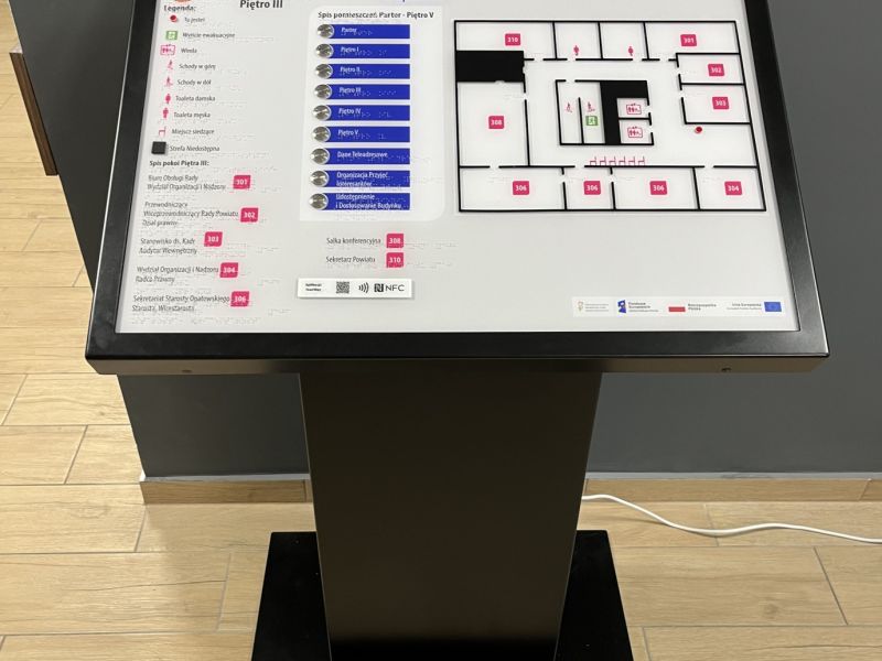 Udźwiękowiony plan tyflograficzny  Udźwiękowiony plan tyflograficzny