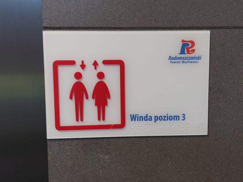 Tabliczka informacyjna Tabliczka informacyjna