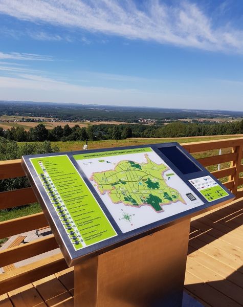 Dotykowy, multimedialny, udźwiękowiony plan gminy Strawczyn,  z beaconem. Dotykowy, multimedialny, udźwiękowiony plan gminy Strawczyn,  z beaconem.