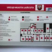 Dotykowy plan informacyjny UM w Łańcucie