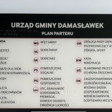 Dotykowy plan informacyjny Urzędu Gminy Damasławek 