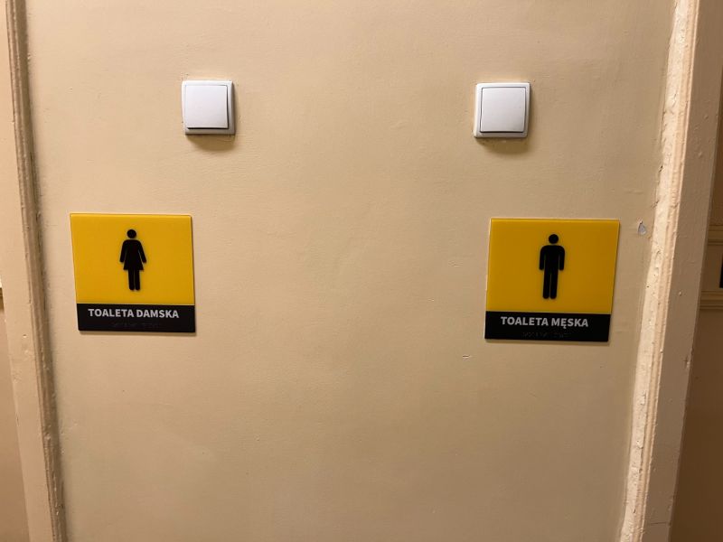 Tabliczki informacyjne z piktogramami Tabliczki informacyjne z piktogramami