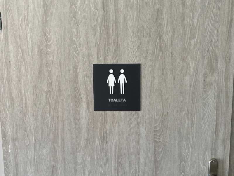 Tabliczka informacyjna z piktogramem Tabliczka informacyjna z piktogramem