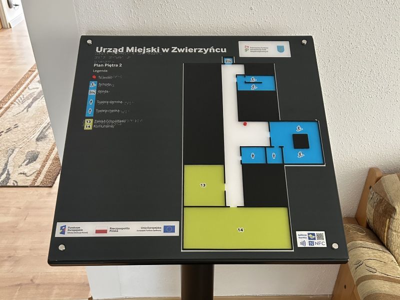 Dotykowy plan informacyjny Dotykowy plan informacyjny