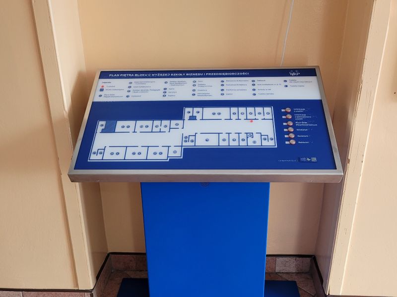 Dotykowy plan informacyjny  Dotykowy plan informacyjny