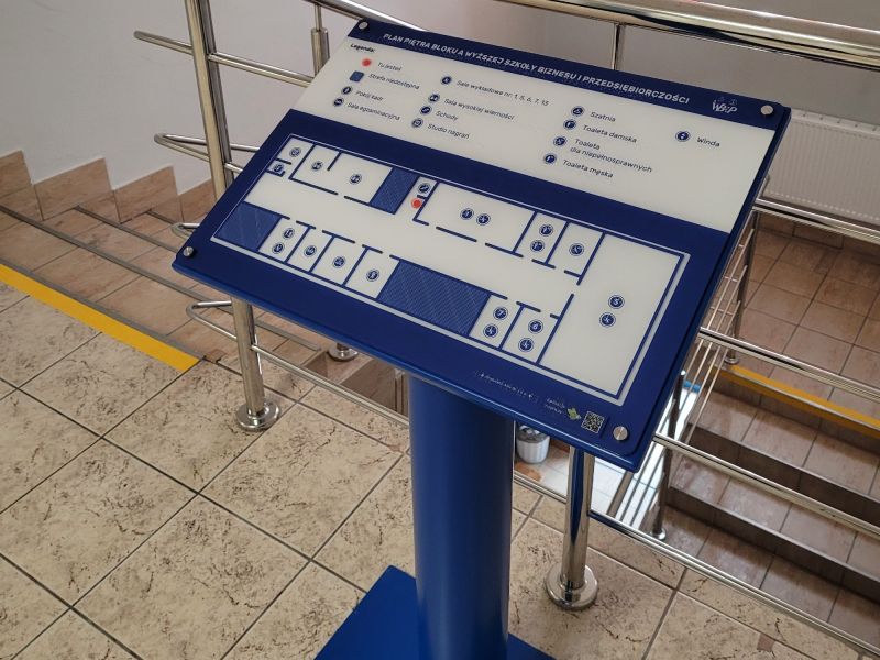 Dotykowy plan informacyjny  Dotykowy plan informacyjny