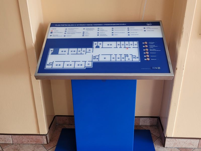 Dotykowy plan informacyjny  Dotykowy plan informacyjny