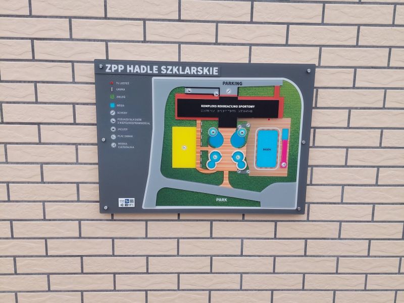 Dotykowy plan informacyjny  Dotykowy plan informacyjny